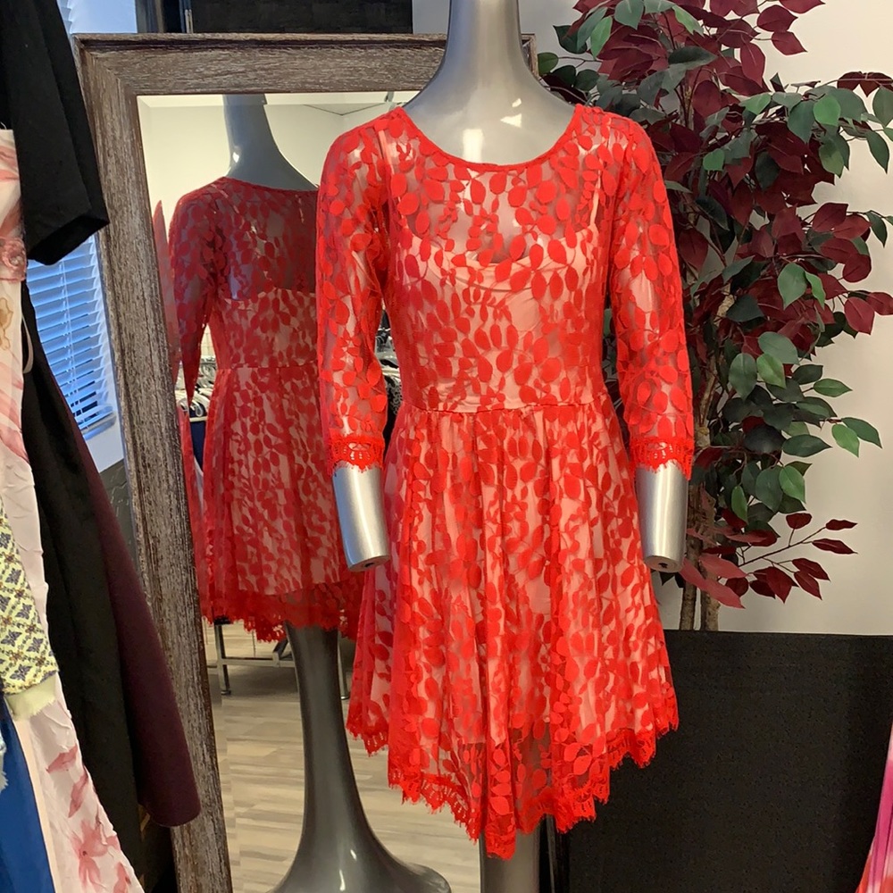 EUC FREE PEOPLE COCKTAIL DRESS